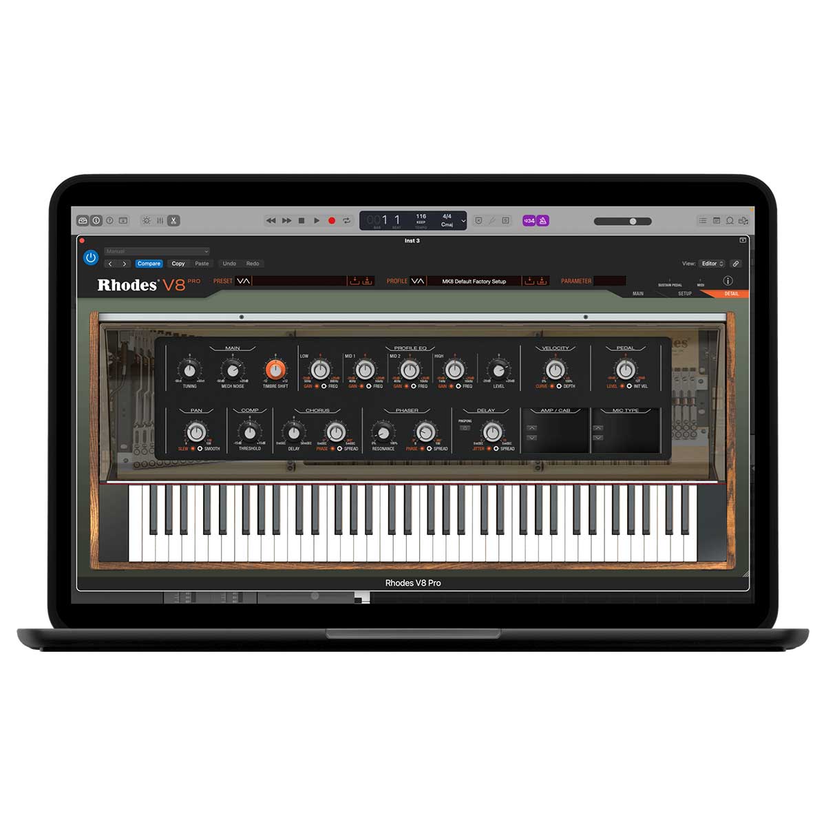 Rhodes V8 Virtual Instrument Plug-in (Digital Download)