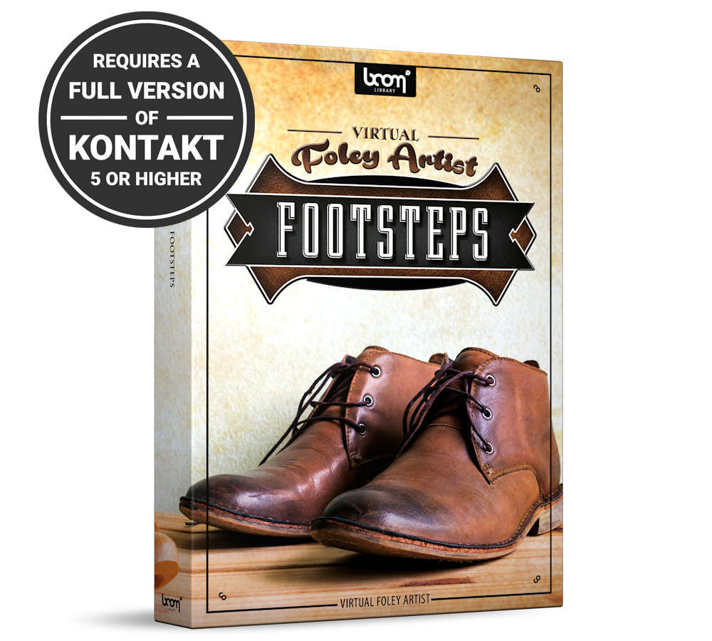 Boom Virtual Foley Artist Footsteps — BOOM Library