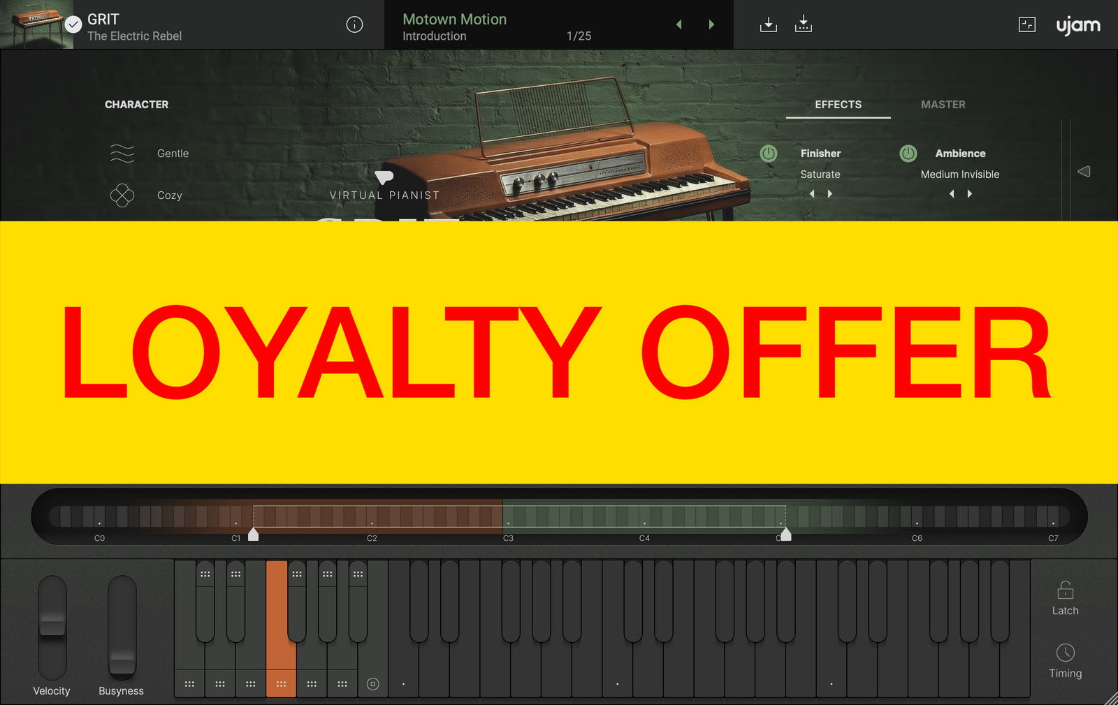 UJAM GRIT Loyalty Offer — UJAM