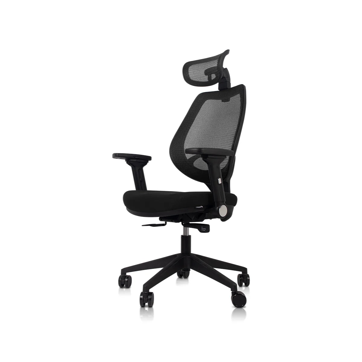 Wavebone Voyager II™ Ergonomic Studio Chair-Foam Seat/Black