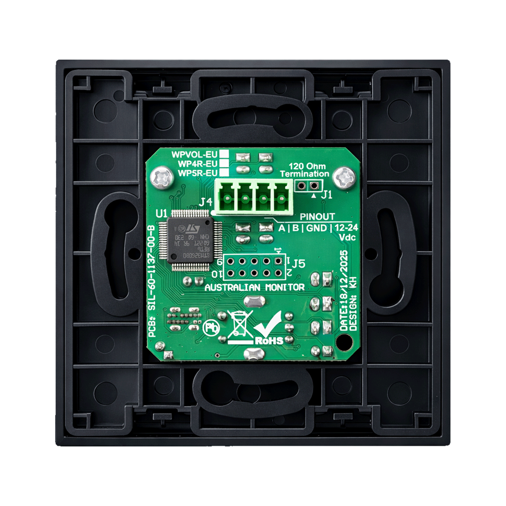 WP4R-EU-B Euro wall panel rear - Australian Monitor