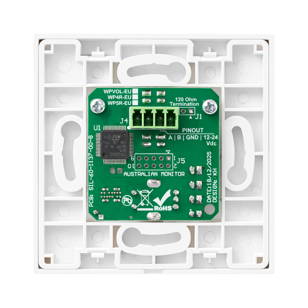WP4R-EU-W Euro wall panel rear - Australian Monitor