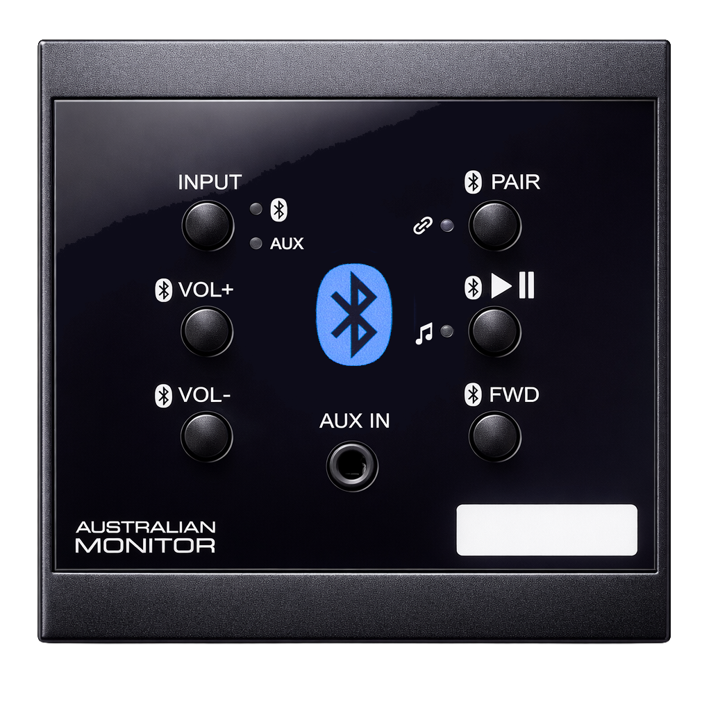 WPBT-EU-B Bluetooth wall panel - Australian Monitor