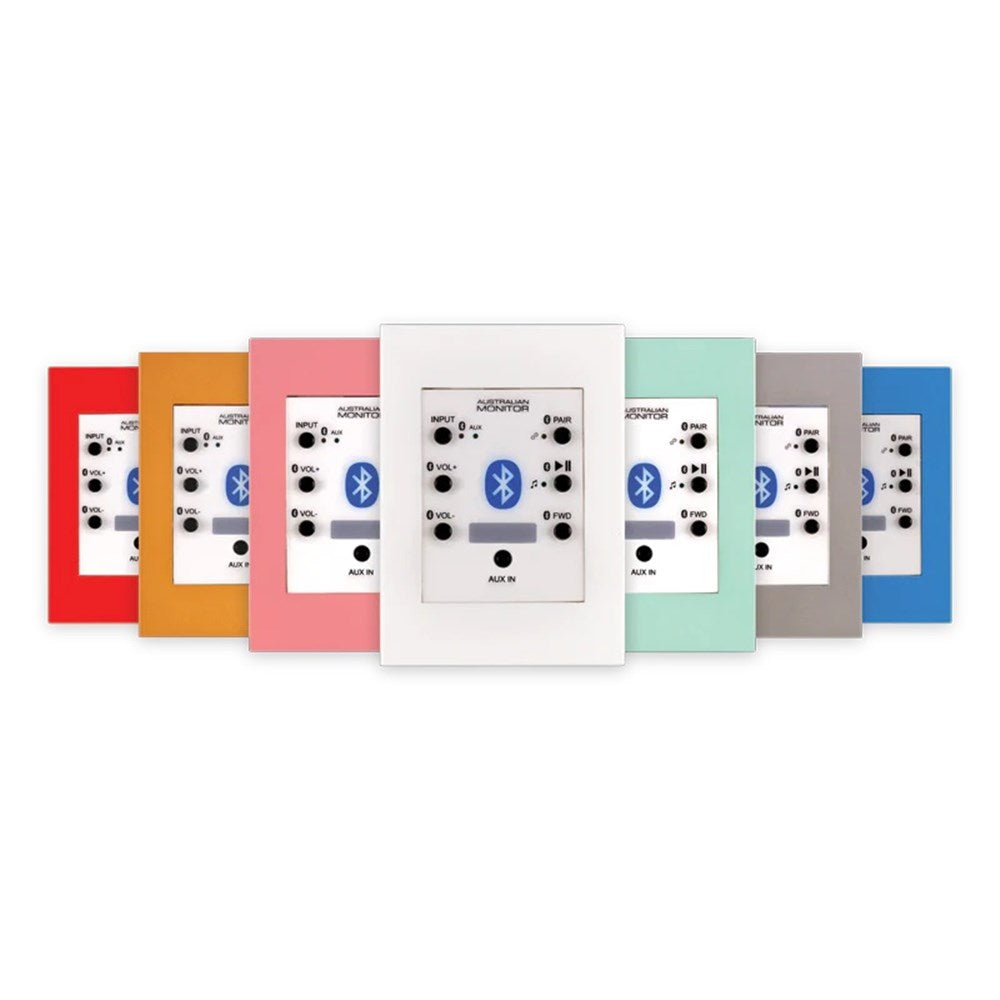 WPBT-W Bluetooth wall panel with HPM cover plate - Australian Monitor