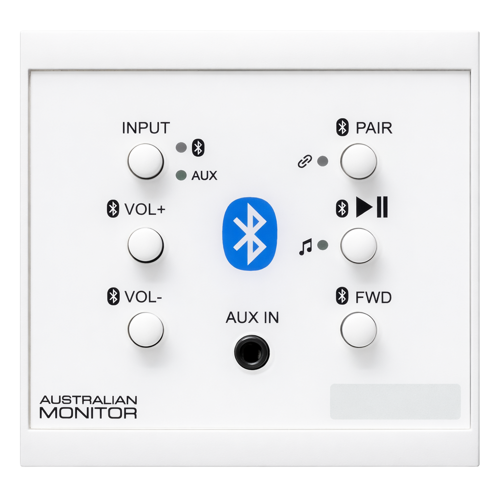 WPBT-EU-W Bluetooth wall panel - Australian Monitor