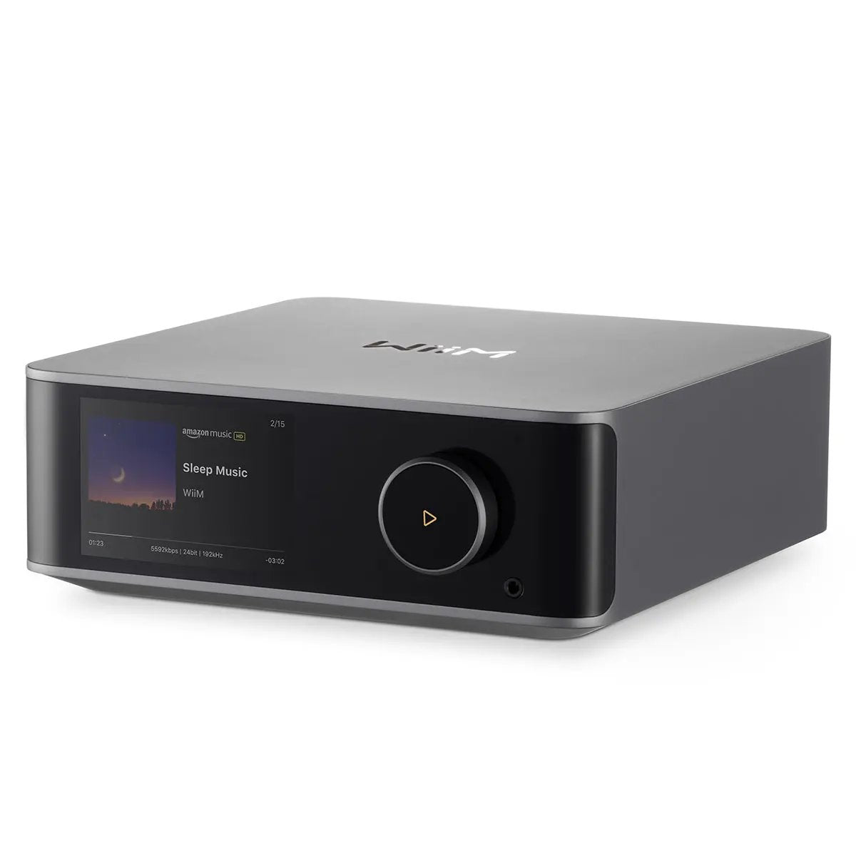 WiiM Ultra Wireless Audio Streamer and Digital Hub – Space Grey WiiM