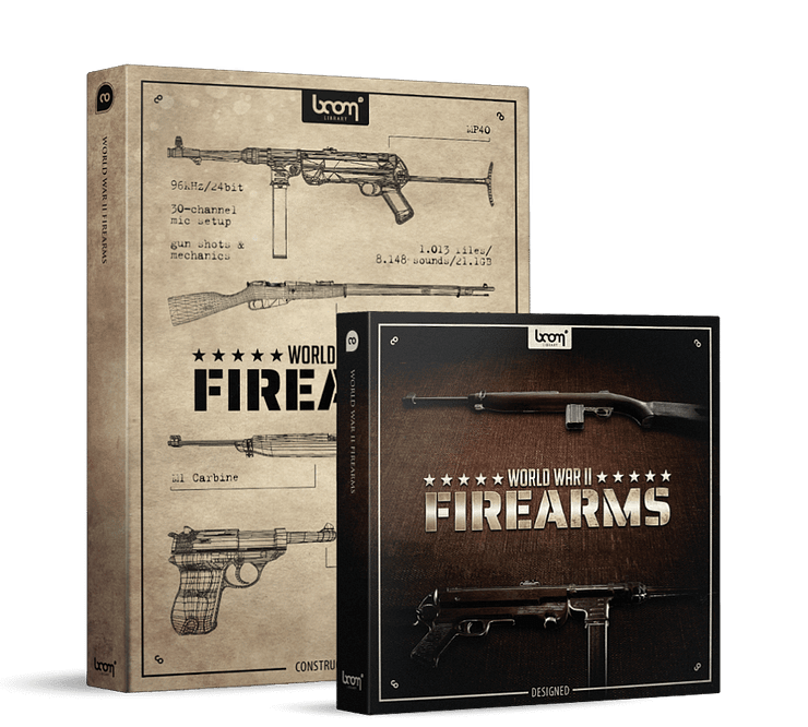 Boom World War II Firearms Bundle — BOOM Library