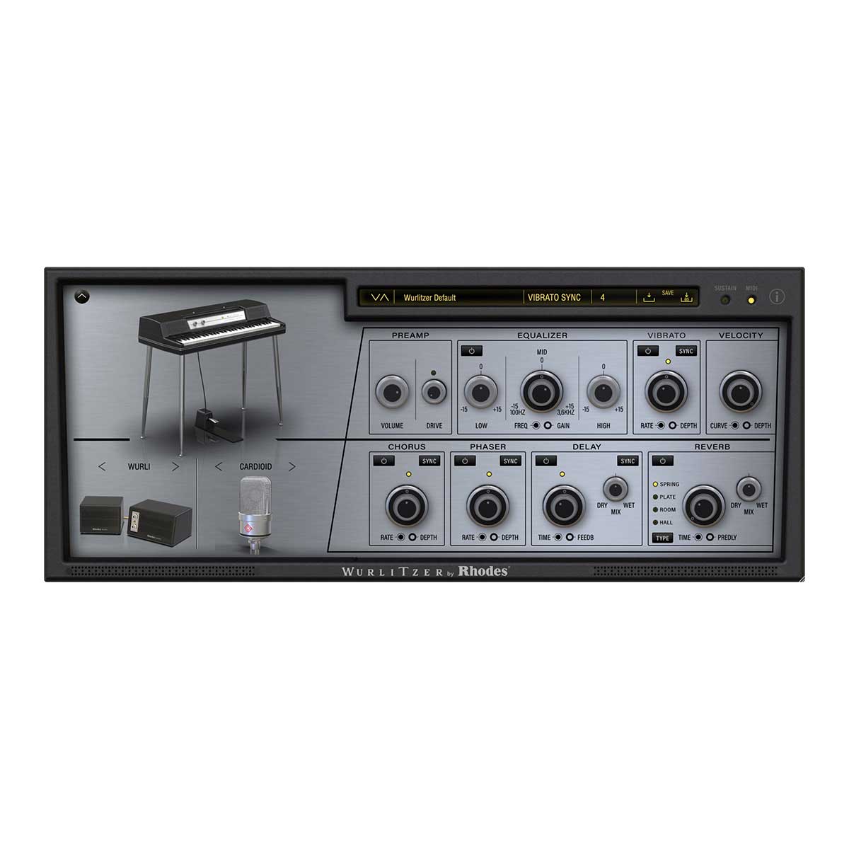 Wurlitzer by Rhodes Plug-In (Digital Download)
