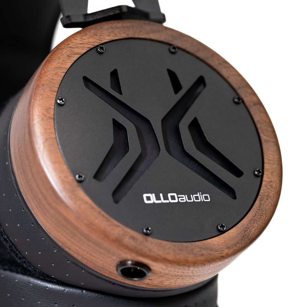 Ollo Audio X2 earcup close-up