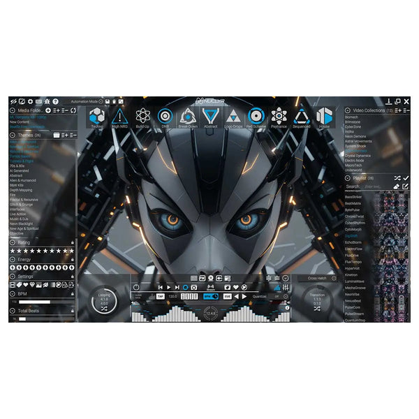 Beatflo NUCLYR Software visual instrument for DJs, VJs, musicians & ve ...