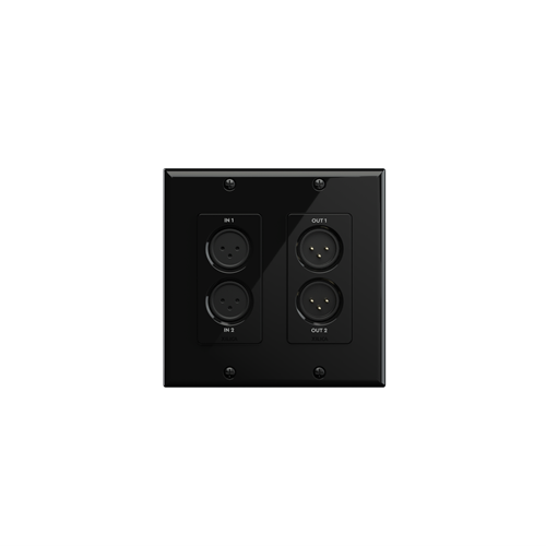 Xilica Gio XLR In-Wall XLR to Dante Module