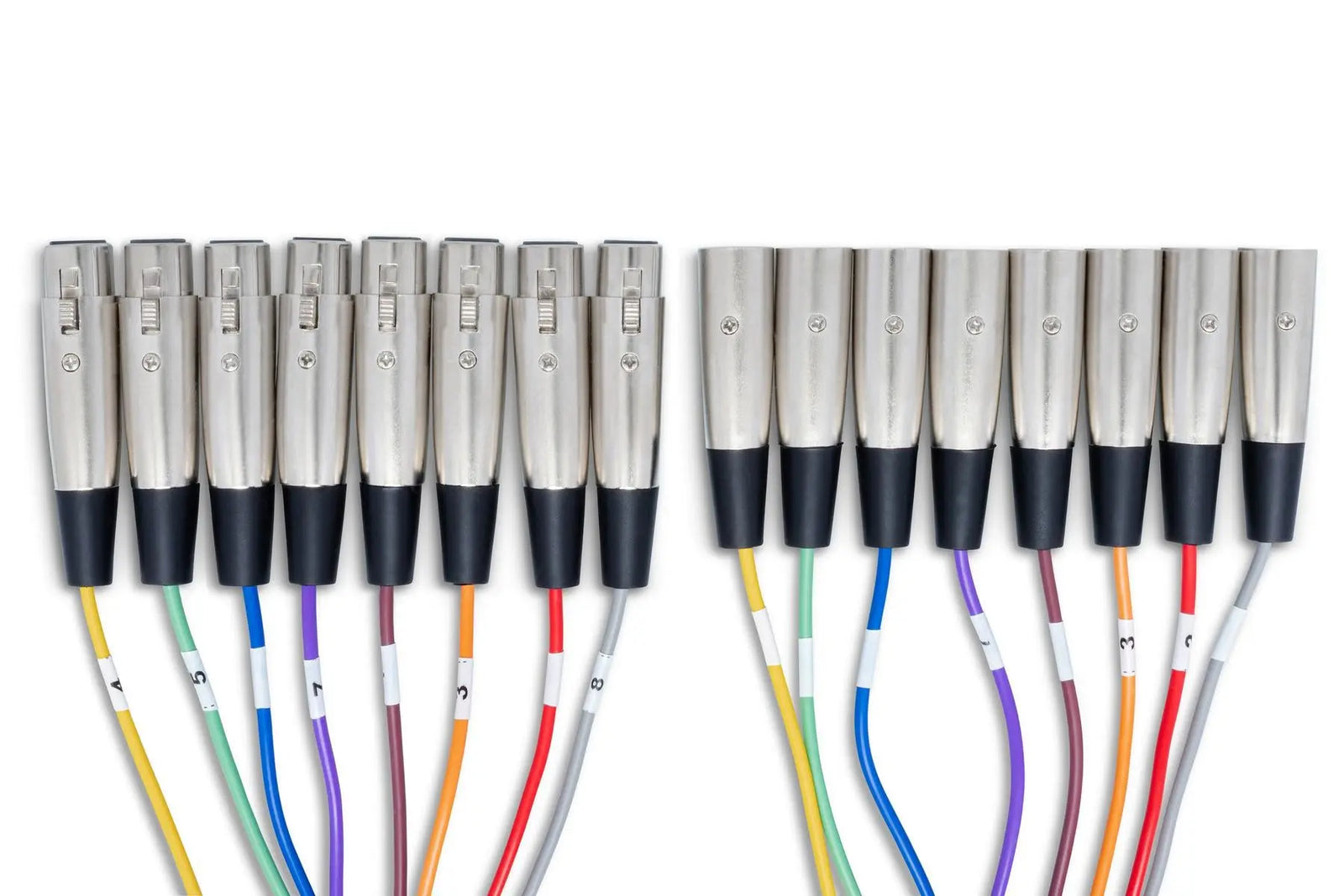 Hosa XLR802 Balanced Snake, XLR3F to XLR3M, 2 m Hosa