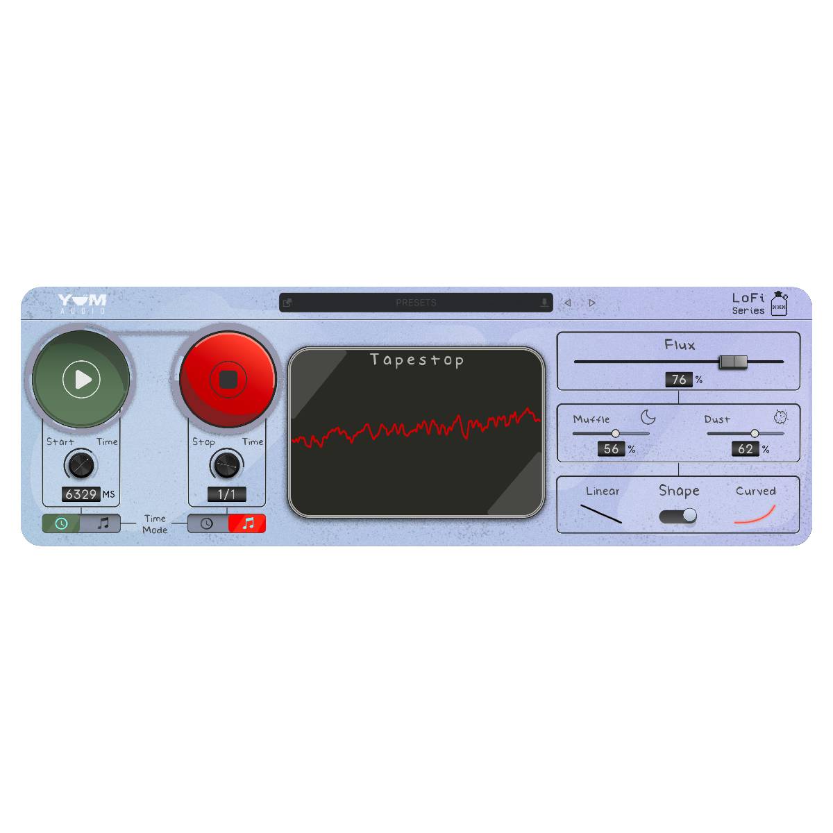 Yum Audio LoFi Tapestop