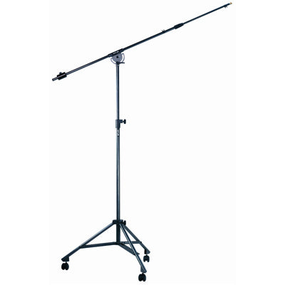 Quiklok A-50 Height Adjustable Tripod Studio Boom Stand with casters