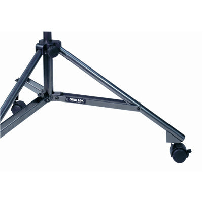 Quiklok A-50 Height Adjustable Tripod Studio Boom Stand with casters