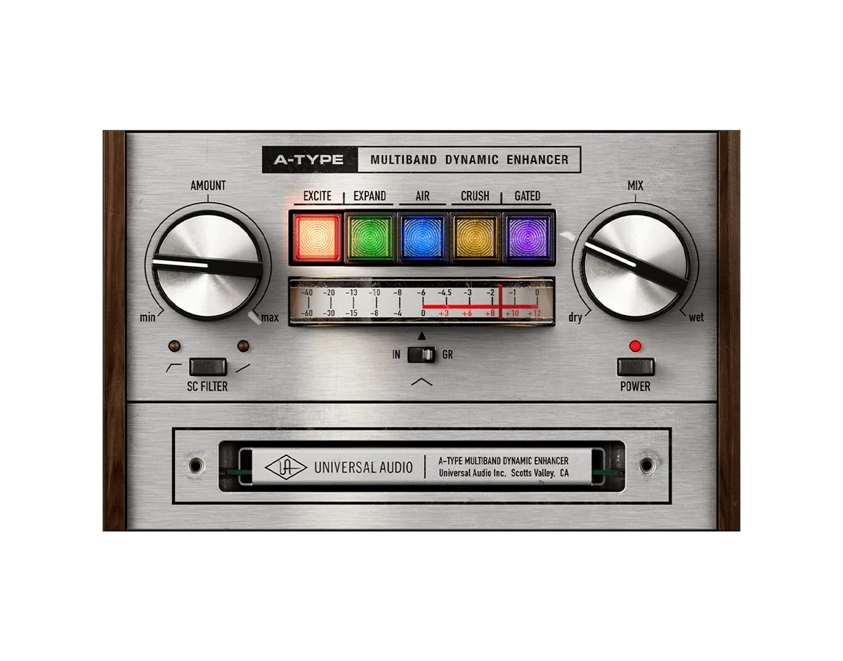 Univeral Audio UAD A-Type Multiband Dynamic Enhancer Plug-In (Serial Nr + Download)