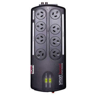 Thor A12BF Smart Board 8 - 8 Outlet Triple-Isolated Filtered Surge Protector