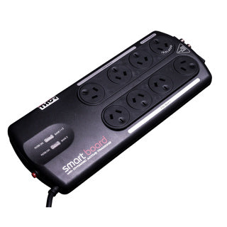 Thor A12BF Smart Board 8 - 8 Outlet Triple-Isolated Filtered Surge Protector