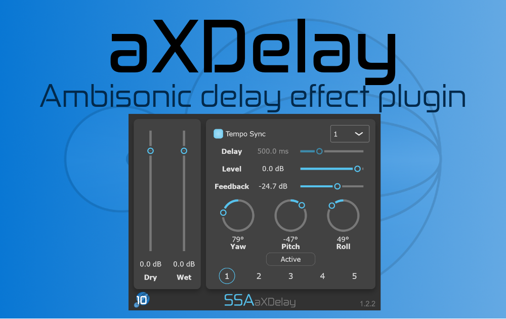 SSA Plugins aXDelay — SSA Plugins