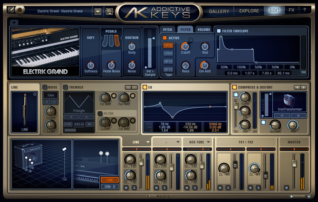 Addictive Keys: Electric Grand (Serial Nr + Download)