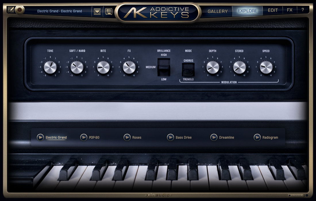 Addictive Keys: Electric Grand (Serial Nr + Download)