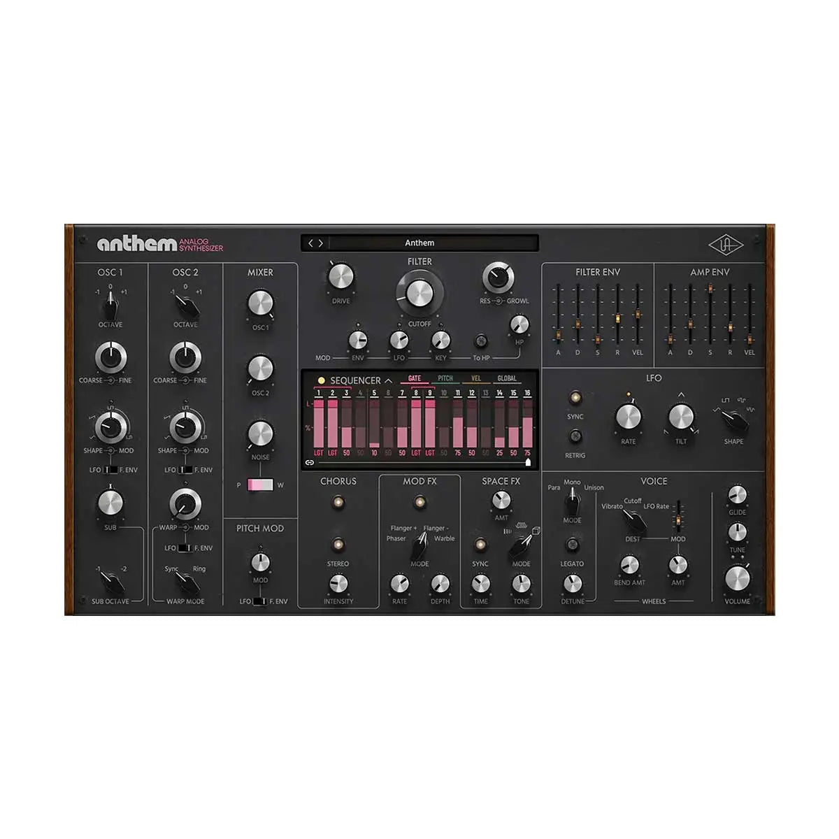 Universal Audio UAD Anthem Synthesizer Plug-In (Serial Nr + Download) - Koala Audio