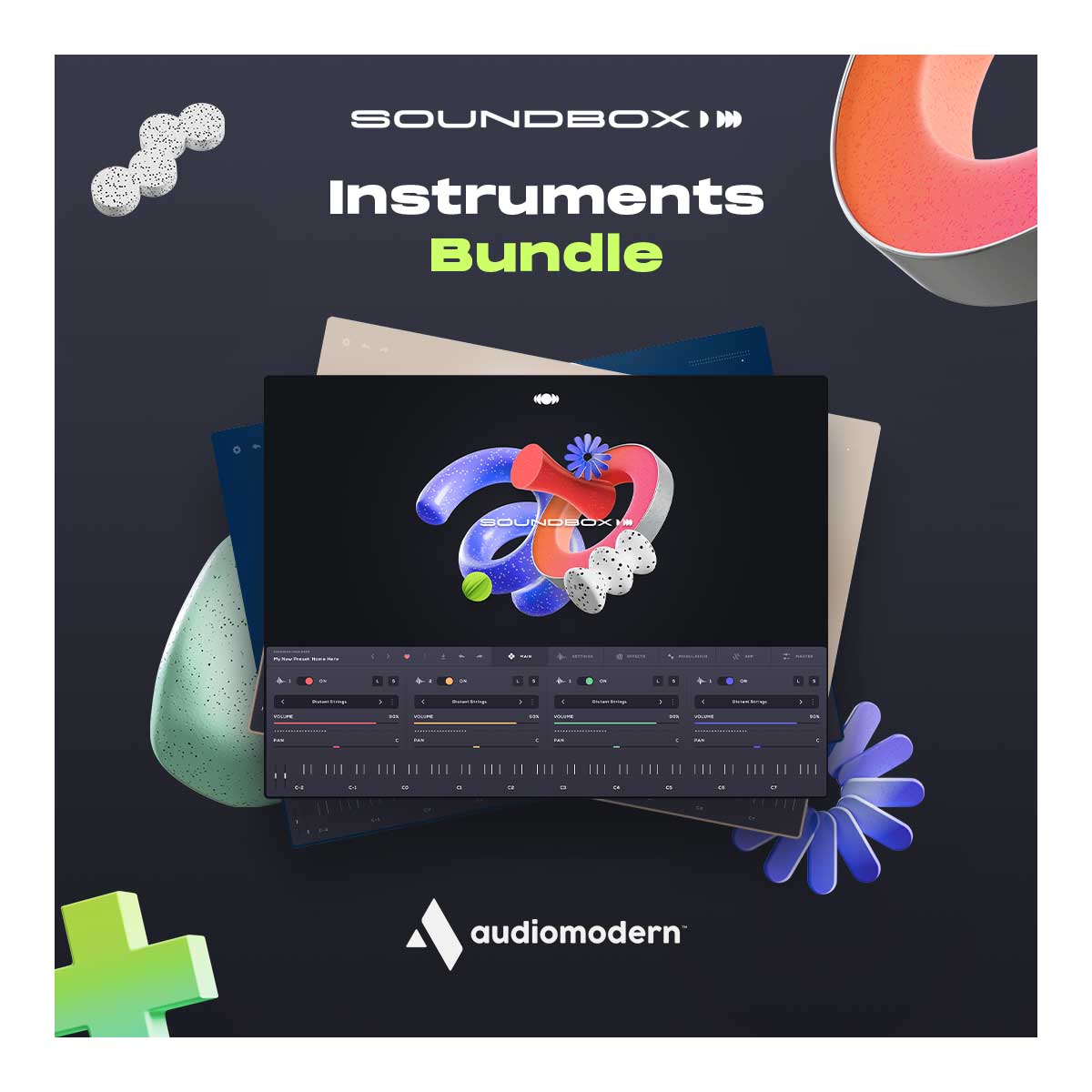 Audiomodern Soundbox Instruments Bundle (Serial Nr + Download)