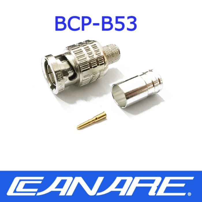 Canare BCP-B53 75Ω 3G BNC Crimp Plug (suits L-4.5CHD / Belden 1694A)