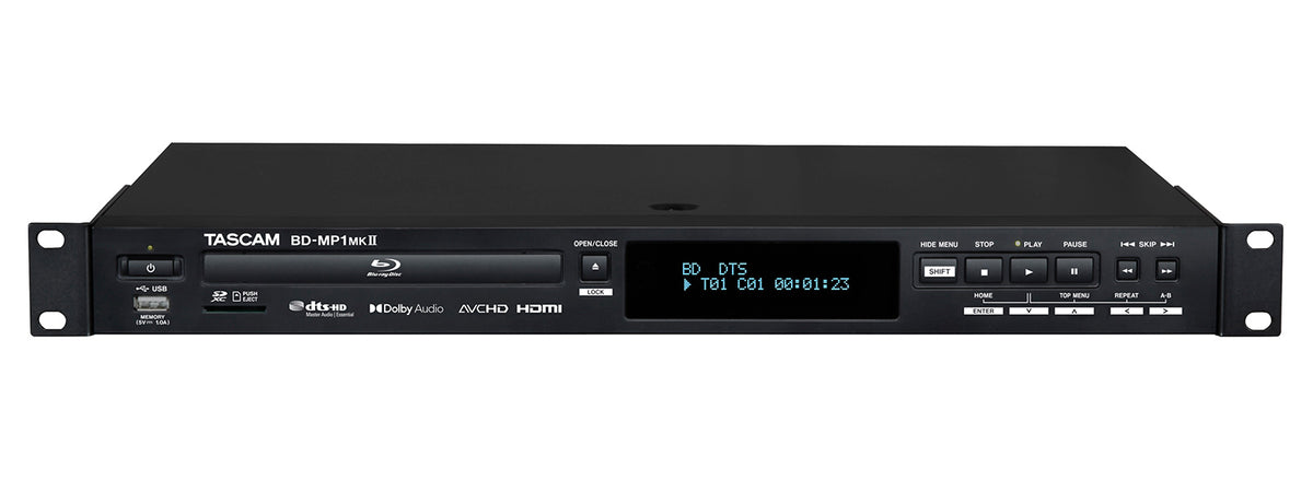 Tascam BD-MP1MK2 professional Blu-ray player