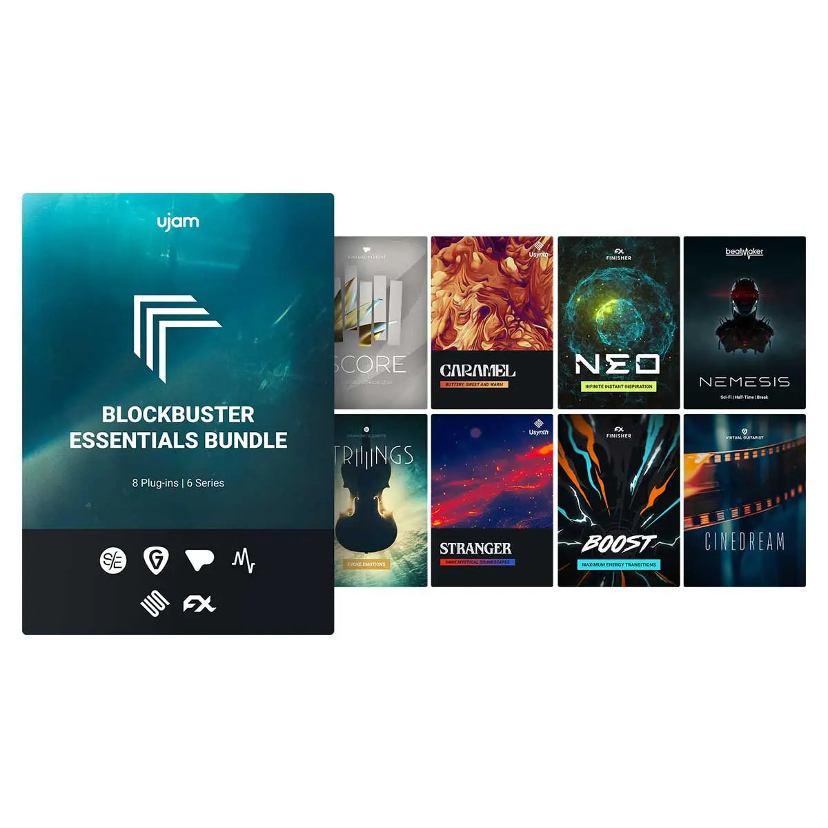 UJAM Blockbuster Essentials Bundle (Serial nr + Download) UJAM