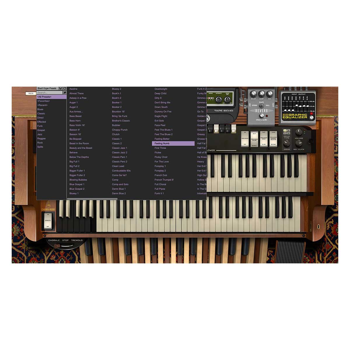 Cherry Audio GG Audio  Blue3 Tonewheel Organ Plug-In (Serial Nr + Download)