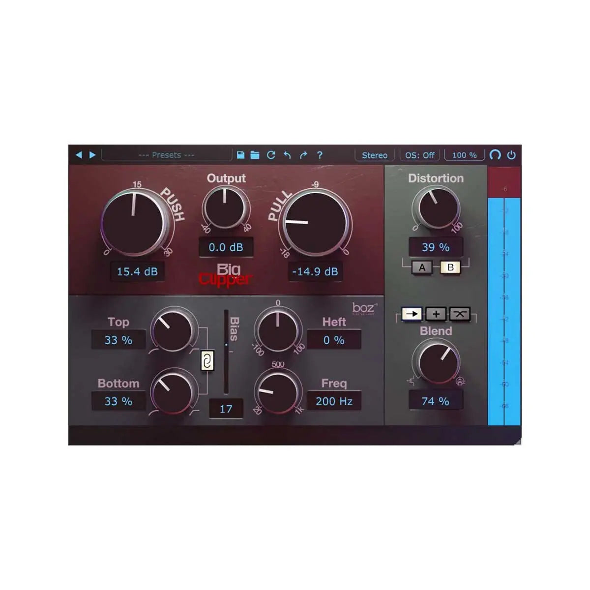 Boz Digital Blig Clipper 2 Hybrid Clipper/Limiter Plugin Bundle (Serial Nr + Download) Boz Digital
