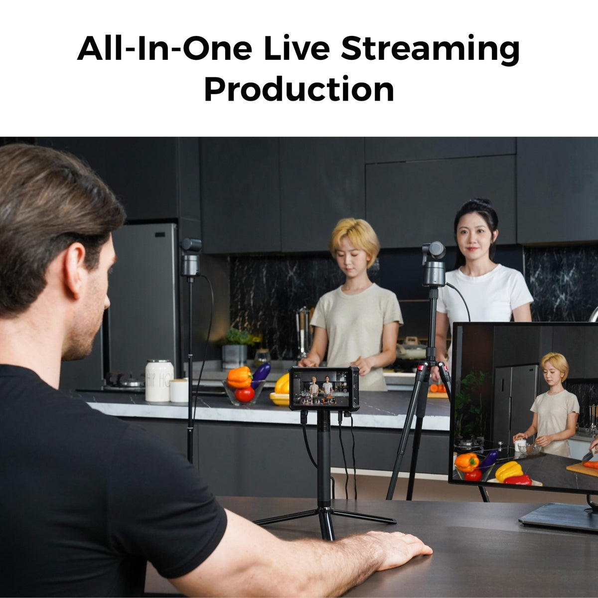 OBSBOT Talent Multi-Cam Live Streaming Studio