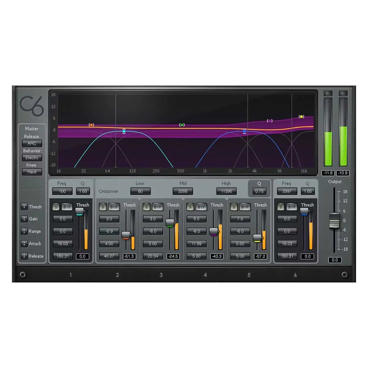 Waves C6 Multiband Compressor (Digital Download) Waves