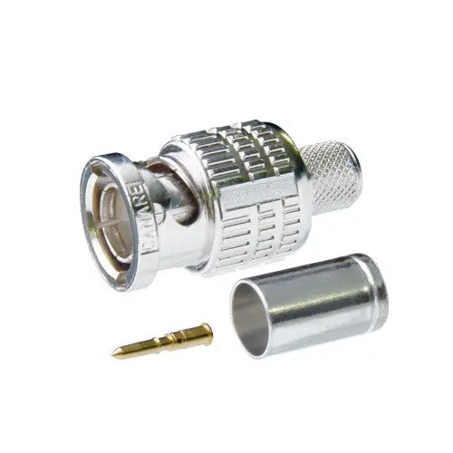 CANARE 75 OHM 3G BNC CRIMP PLUG SUITS BELDEN 1855A Canare