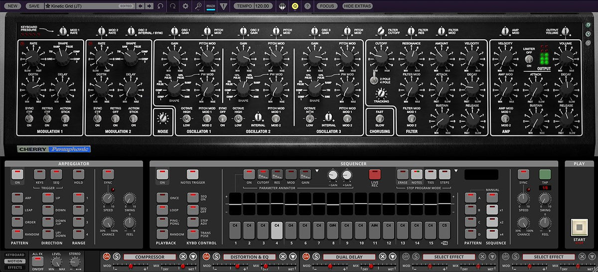Cherry Audio Pentaphonic Synthesizer (Digital Download)
