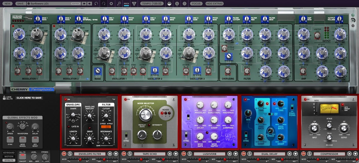 Cherry Audio Pentaphonic Synthesizer (Digital Download)