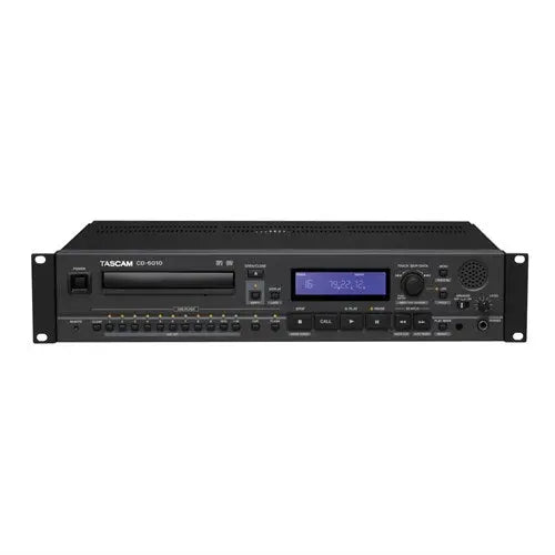 Tascam CD-6010 2U rack-mountable CD player for Broadcasters TASCAM