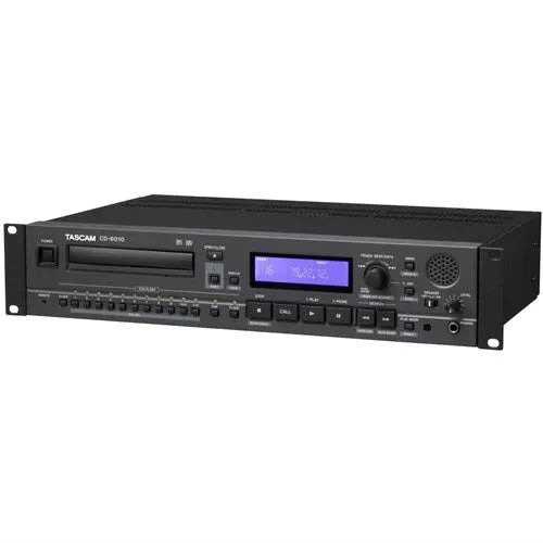 Tascam CD-6010 2U rack-mountable CD player for Broadcasters TASCAM