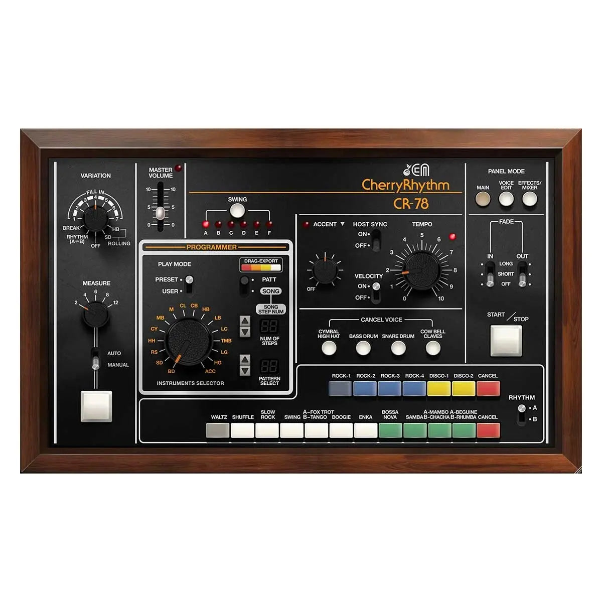 Cherry Audio CR-78 Drum Machine Plug-In (Serial Nr + Download)