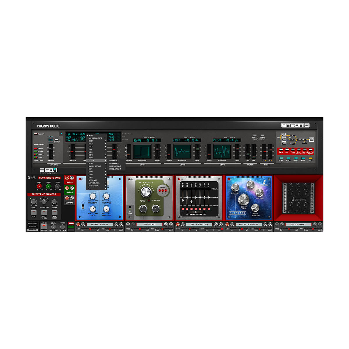 Cherry Audio Ensoniq ESQ-1 (Digital Download)