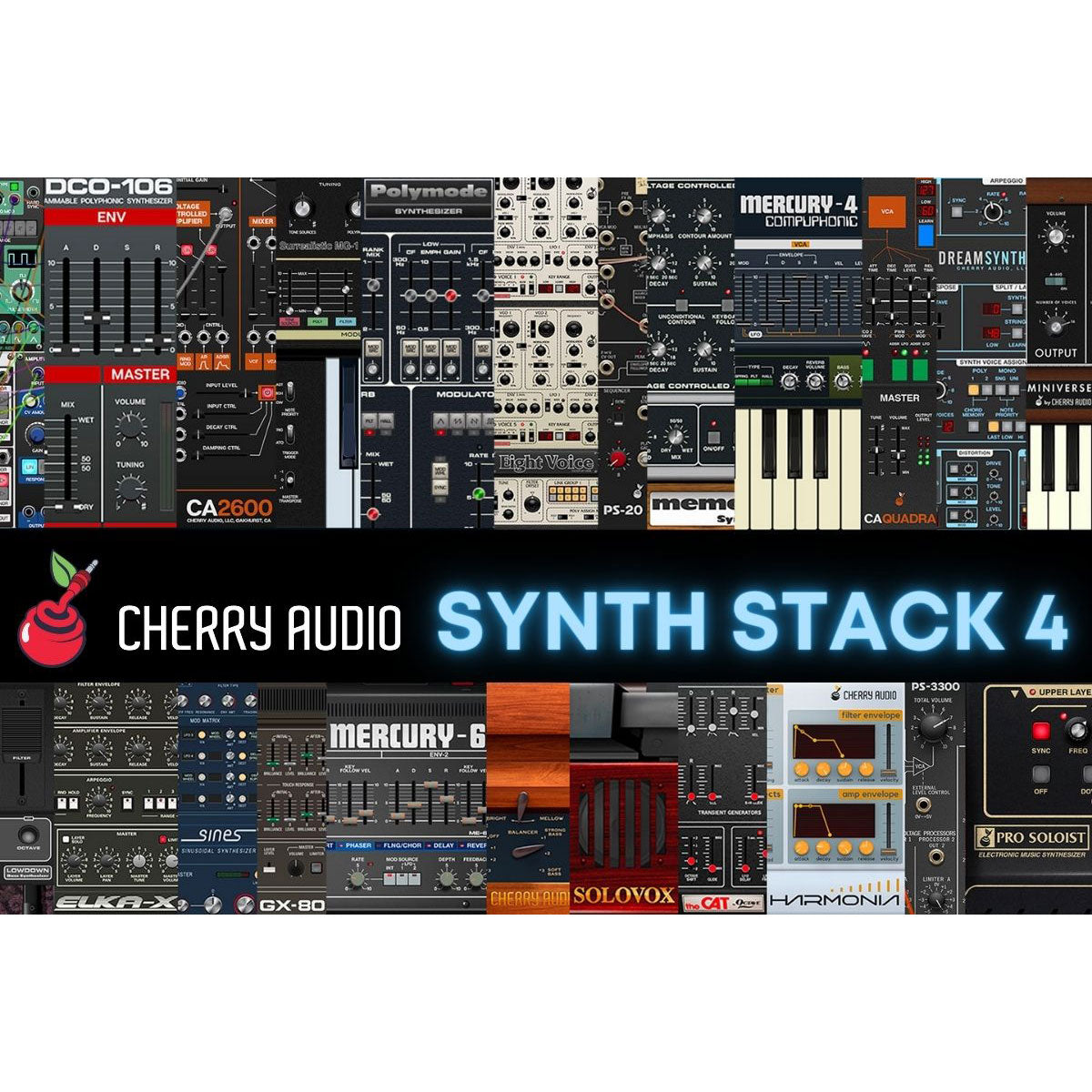 Cherry Audio Synthstack 4 Bundle (Serial Nr + Download)