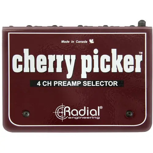 Radial Cherry Picker - 4-Channel Preamp Selector