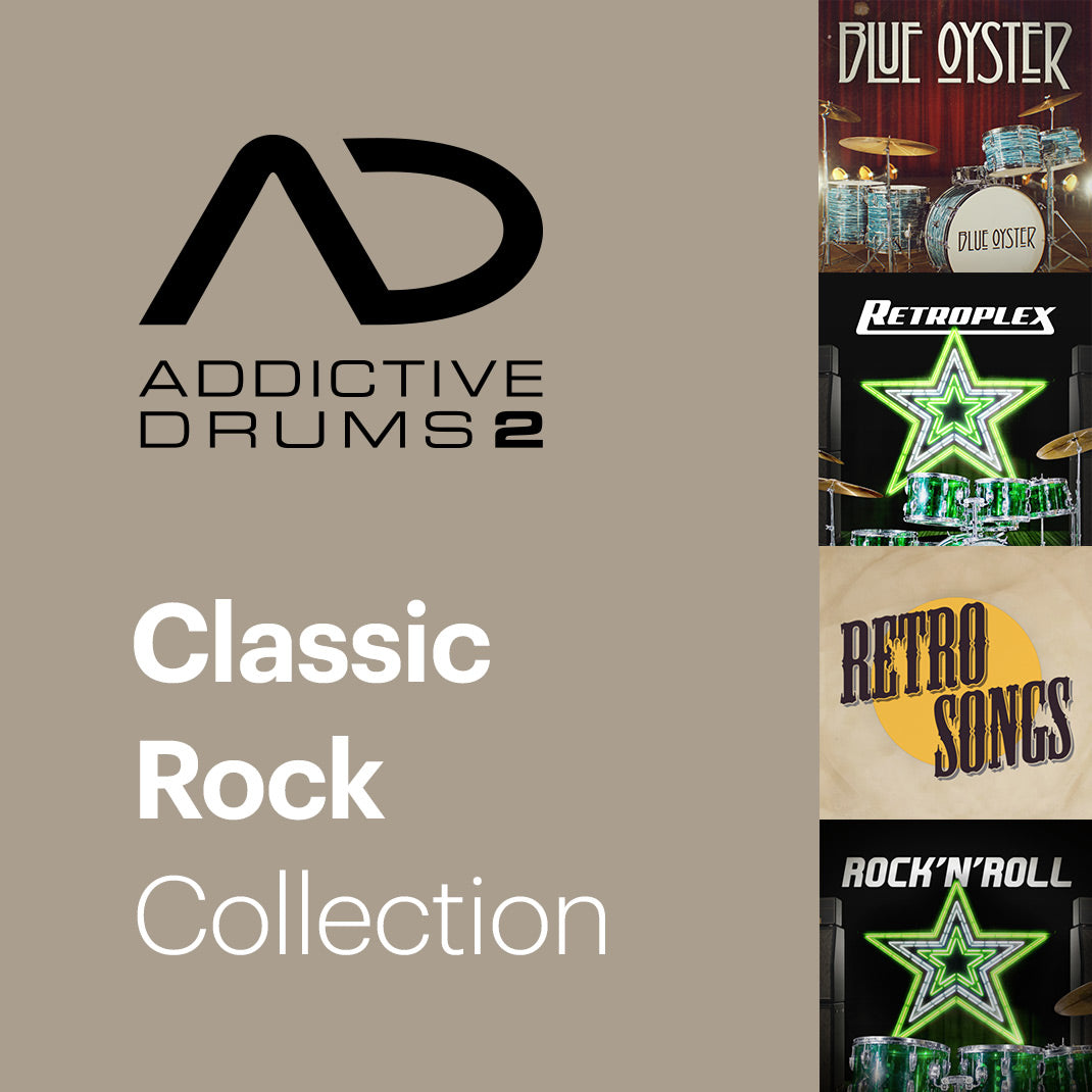 XLN Audio Addictive Drums 2: Classic Rock Collection (Serial Nr + Download)