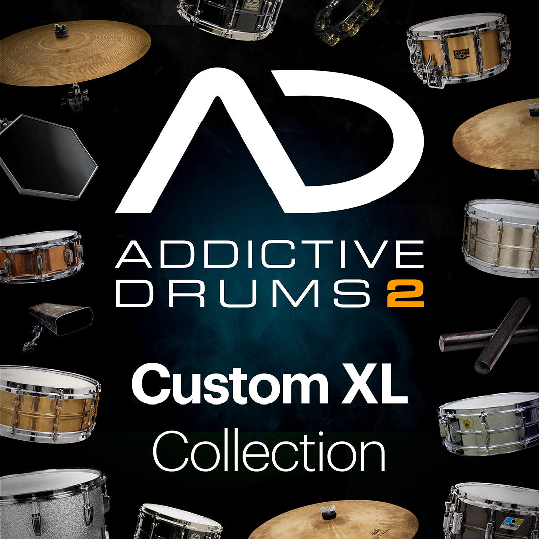 XLN Audio Addictive Drums 2: Custom XL Collection (Serial Nr + Download)