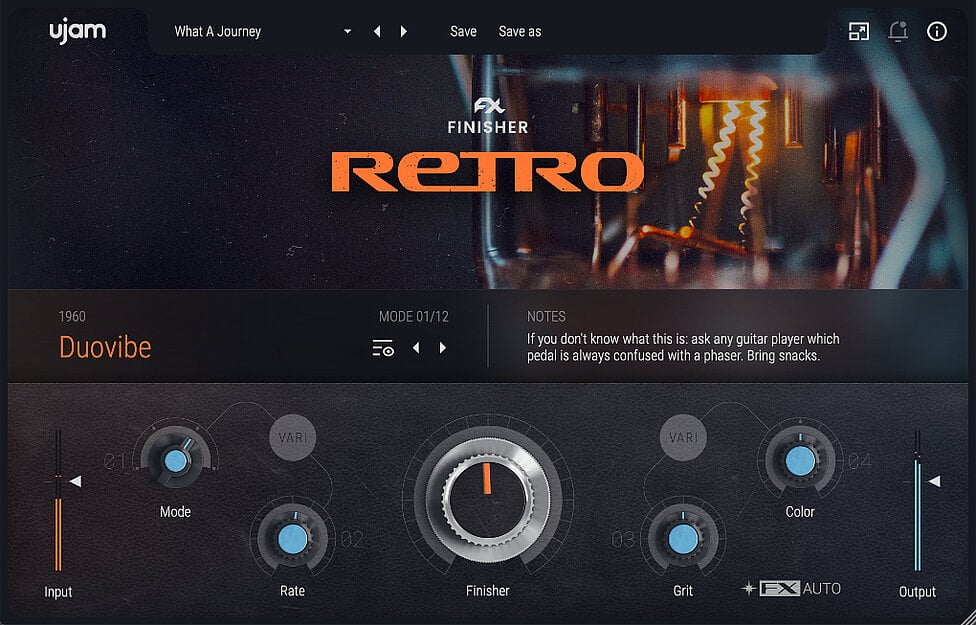 UJAM RETRO — UJAM