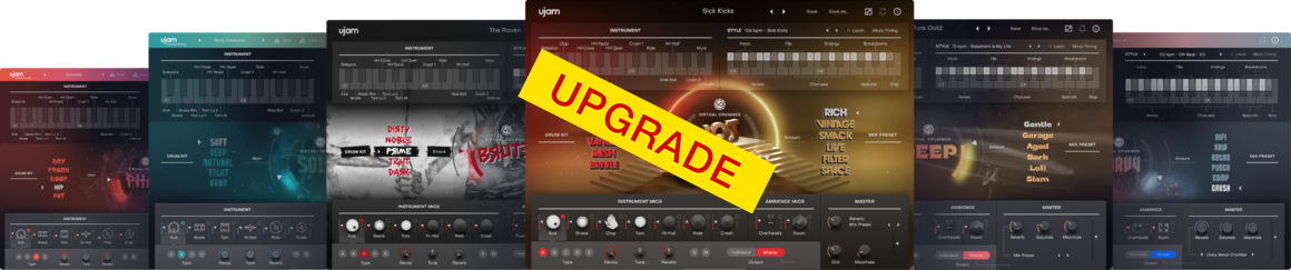 UJAM Virtual Drummer Bundle Upgrade — UJAM