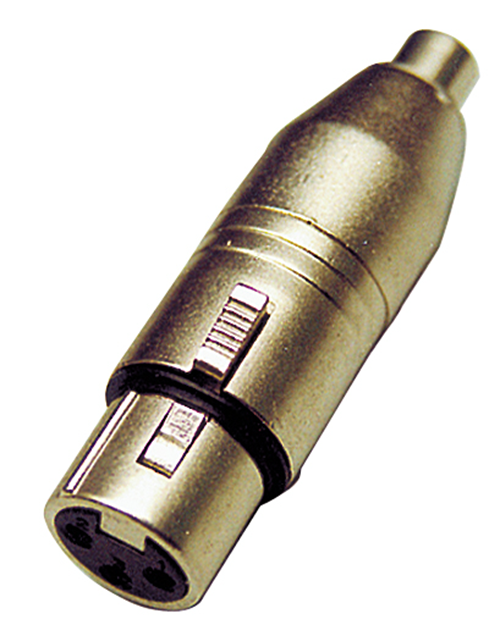 Australian Monitor  ATC6750 Adaptor XLR Female-RCA Female