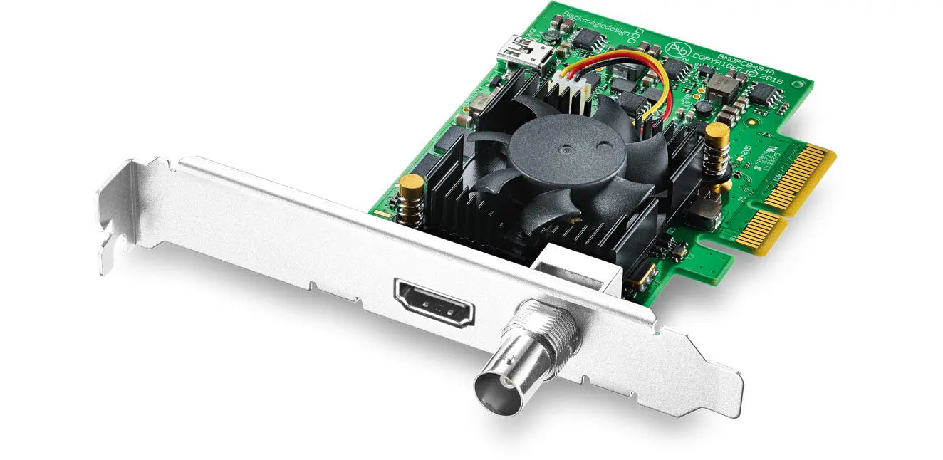DeckLink Mini Monitor 4K (requires 4 lane PCIe)