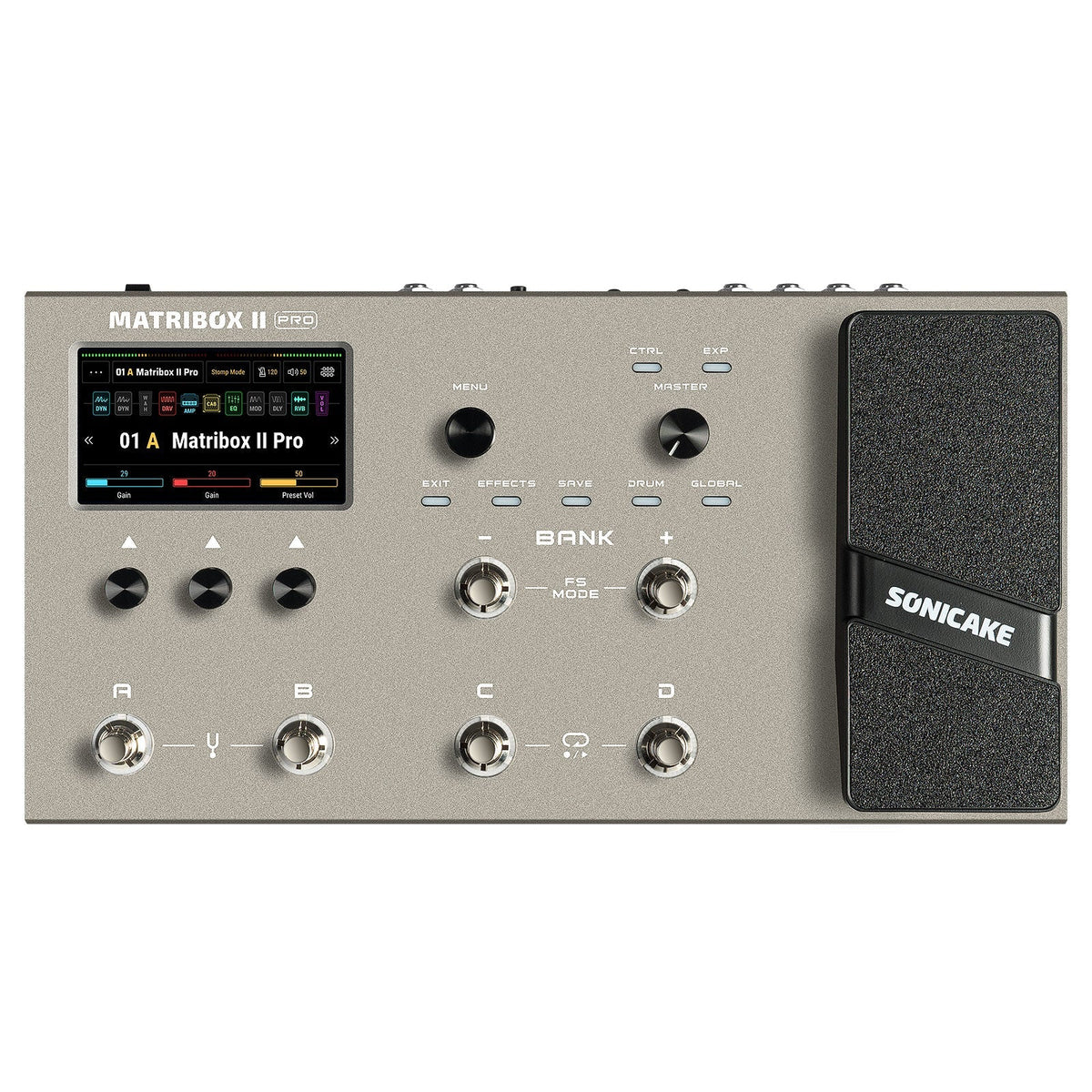 Sonicake Matribox II Pro Multi-Effects Guitar Pedal